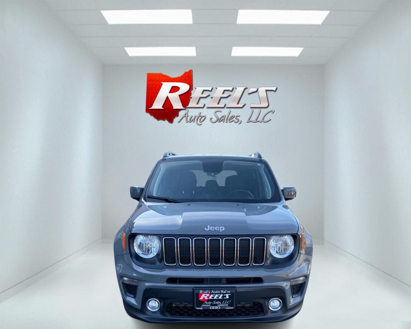 2020 Gray /Black Jeep Renegade Latitude 4WD (ZACNJBBB7LP) with an 2.4L I4 DOHC 16V engine, 9A transmission, located at 11115 Chardon Rd. , Chardon, OH, 44024, (440) 214-9705, 41.580246, -81.241943 - Photo#1